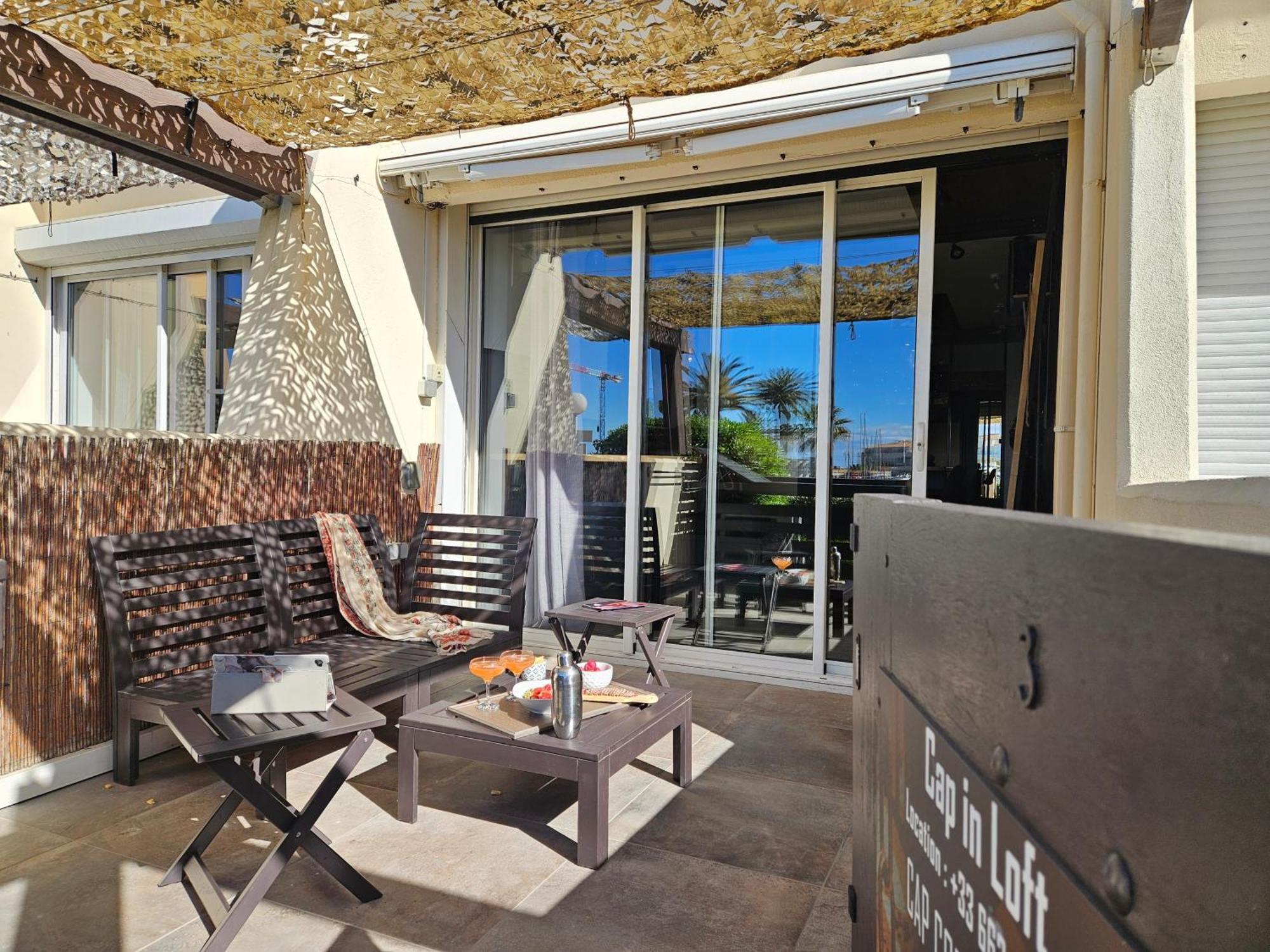 Apartment Naturist Cap In Loft Agde Exteriör bild